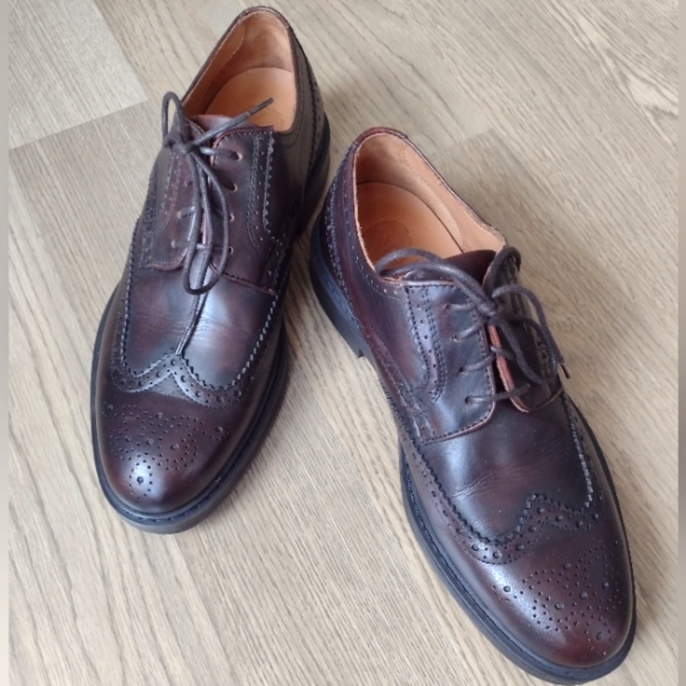 Vince Camuto Men's Brown Wingtip Oxfords
